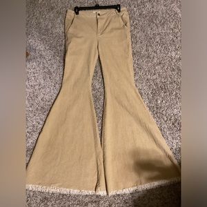 Khaki corduroy pants